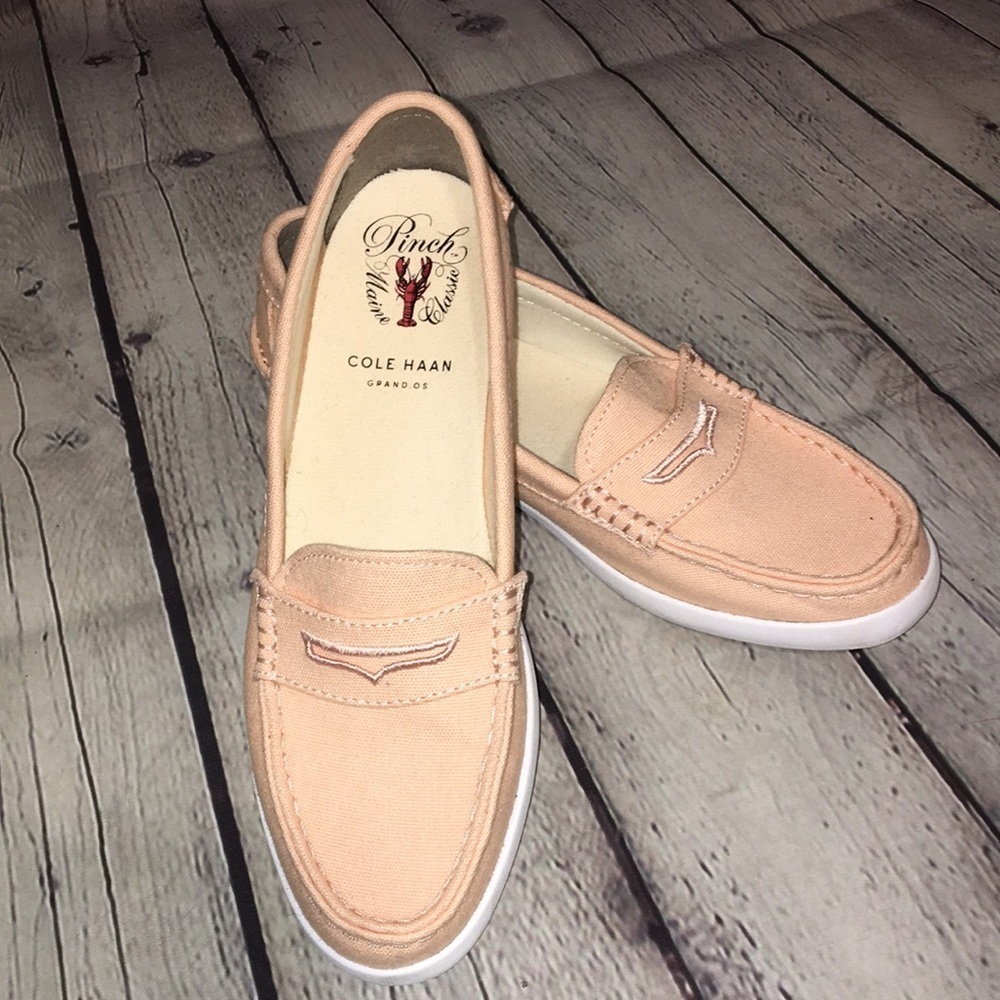 Cole Haan Women's Pink Loafers